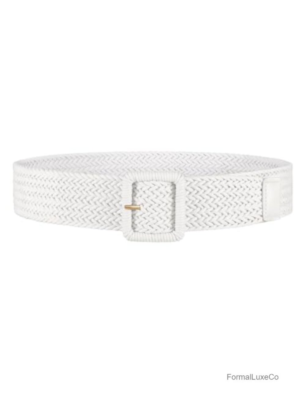 Women's Wide Straw Woven Boho Belt - Raffia Rattan Waist Strap for Dresses &